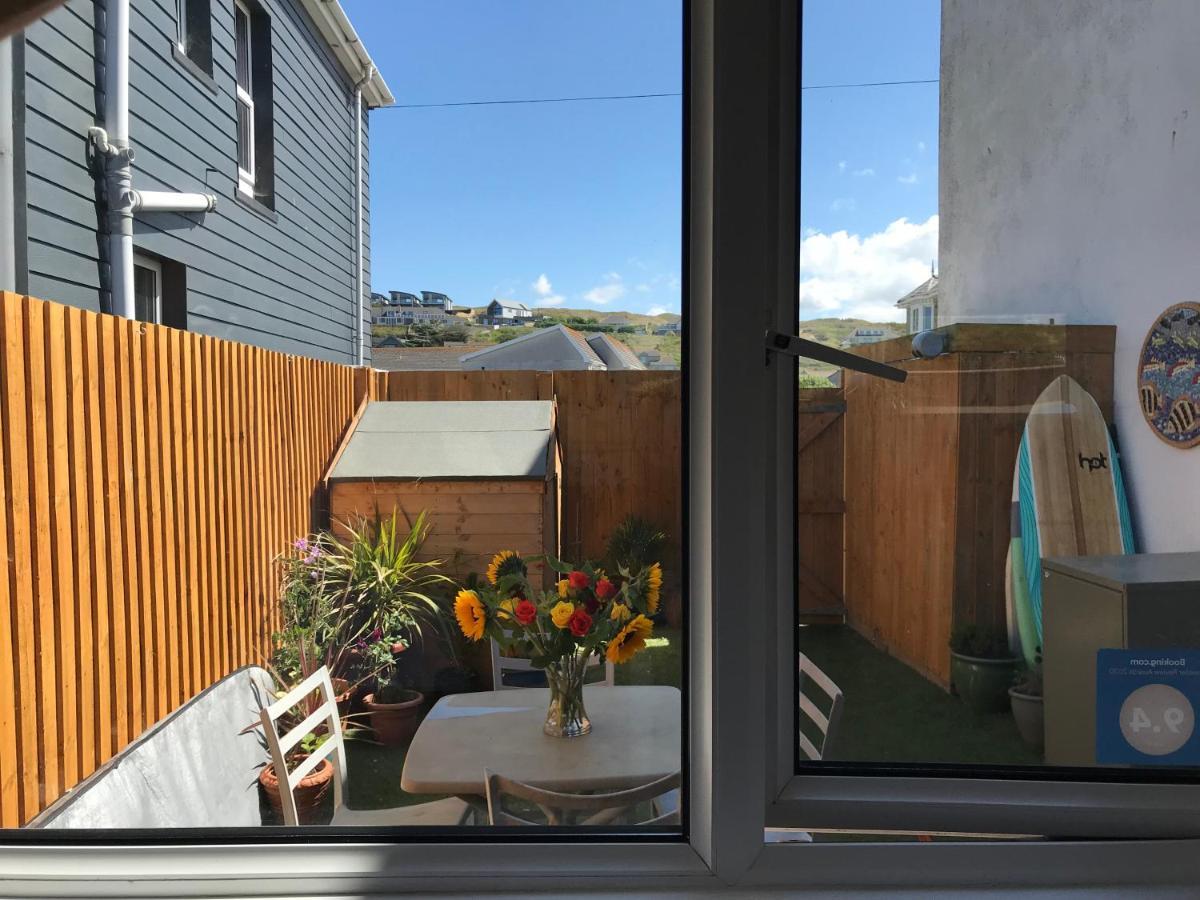 Flat Rocks, With Parking, 100M From Beach Apartment Perranporth Luaran gambar
